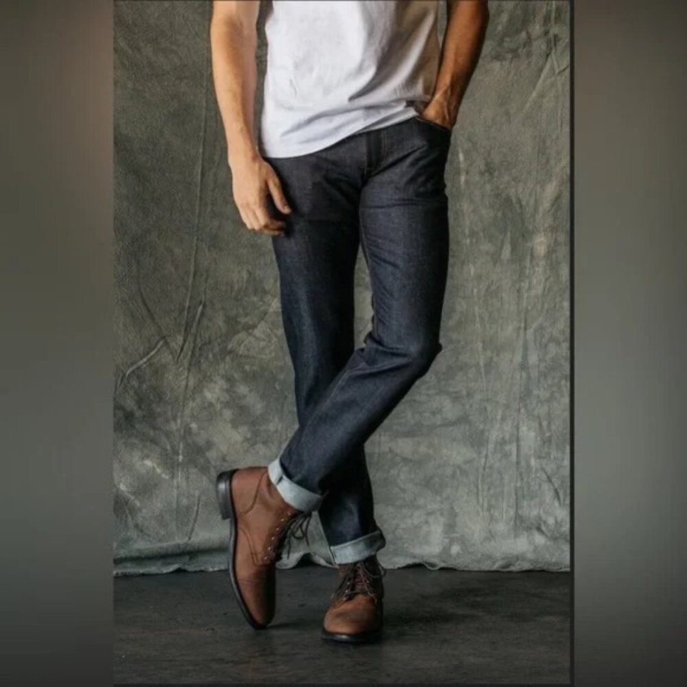 Hiroshi Kato Jeans - 4 Way Stretch (Pen Slim) - 33 Waist
